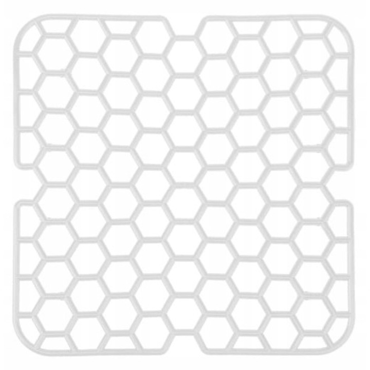 Gratar protectie fund chiuveta, Galicja, Plastic, 28.5 x 28.5 cm, Crem