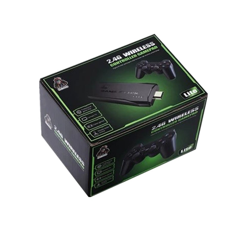 Set consola cu 2 pad-uri, HDMI, USB 2, 16 000 de jocuri, posibilitatea de a incarca jocuri noi