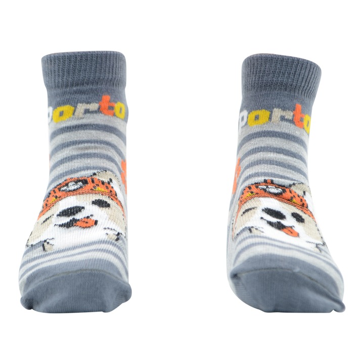 Sosete pentru baieti Milusie 2220ML-24-27, Gri 62593