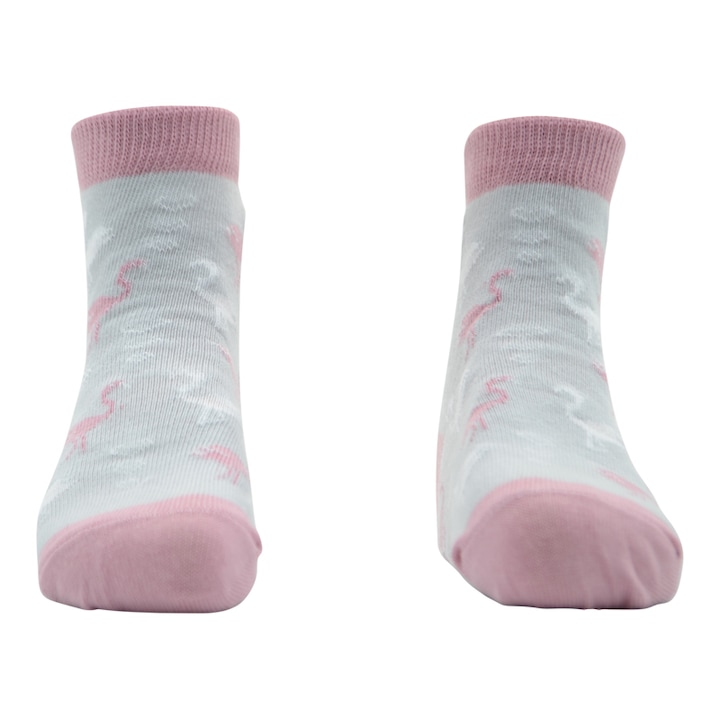 Чорапи за момиче Milusie 2220GRZ-32-34, Сиви, Сив, 32-34 EU