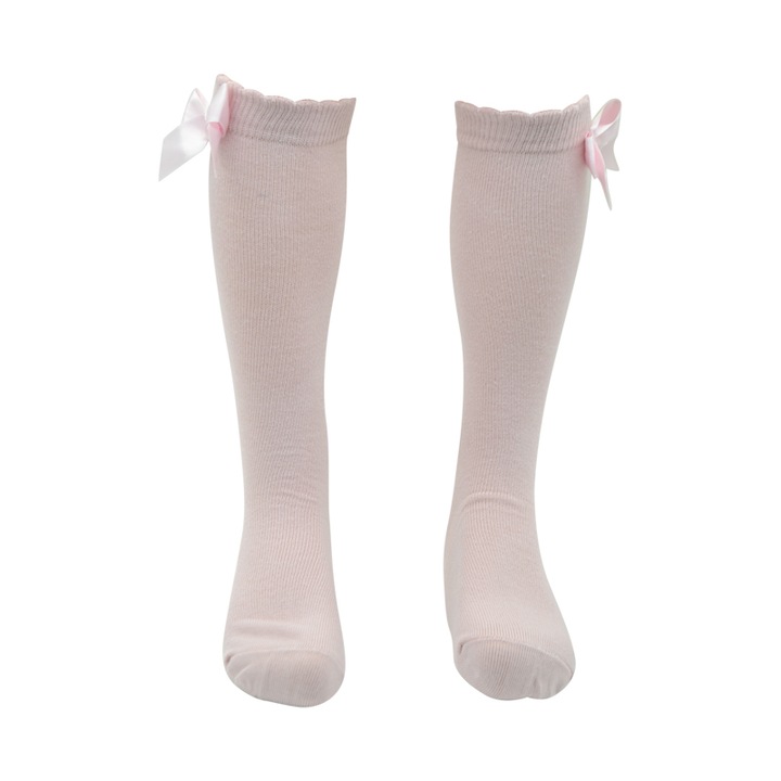 Дълги чорапи за момиче Milusie 5115R-20-23, Розови, Розово, 20-23 EU