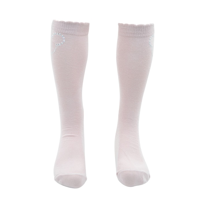 Дълги чорапи за момиче Milusie 5121R-24-27, Розови, Розово