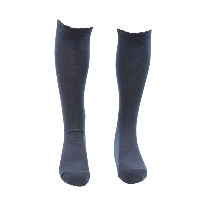 Дълги чорапи за момиче Milusie P002-20-23, Розови, Тъмносин