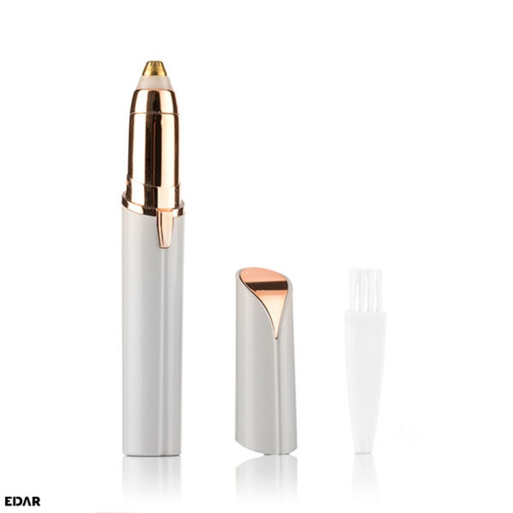 Епилатор за лице EDAR, с USB зареждане, LED светлина, бял