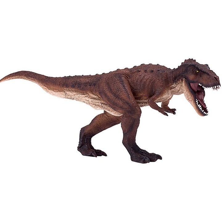 Figurina Mojo - Tyrannosaurus Rex Deluxe, cu maxilarul inferior mobil, 31.5 x 14.4 x 15.2