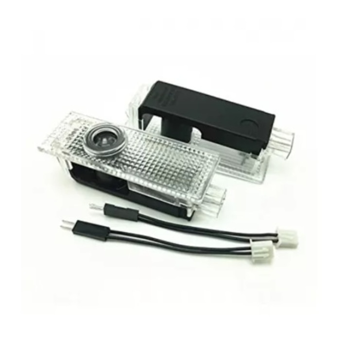 Set 2 Holograme LED cu LOGO BMW pentru Portiere