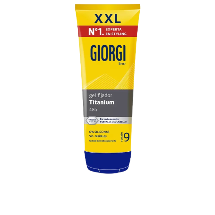 Gel de par cu fixare ultra-puternica GIORGI ABSOLUTE TITANIUM Nº9 240 ml