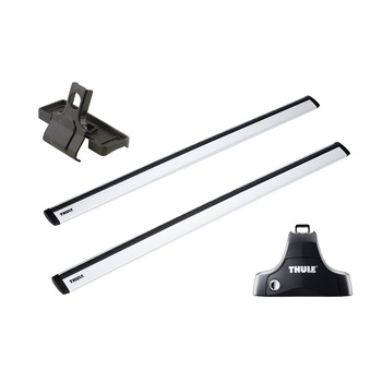 Bare transversale Thule Wingbar pentru RENAULT Clio, 5 usi Hatchback, model 1998-2000, 2001-2003, 2004-2005, Sistem cu prindere pe plafon normal Bare transversale Thule Wingbar pentru RENAULT Clio, 5 usi Hatchback, model 1998-2000, 2001-2003, 2004-2005, Sistem cu prindere pe plafon normal