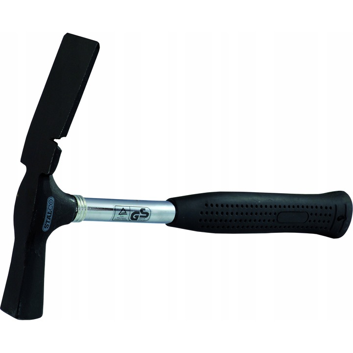 Ciocan pentru zidarie, Stalco, Metal / Plastic, 600 g, Negru