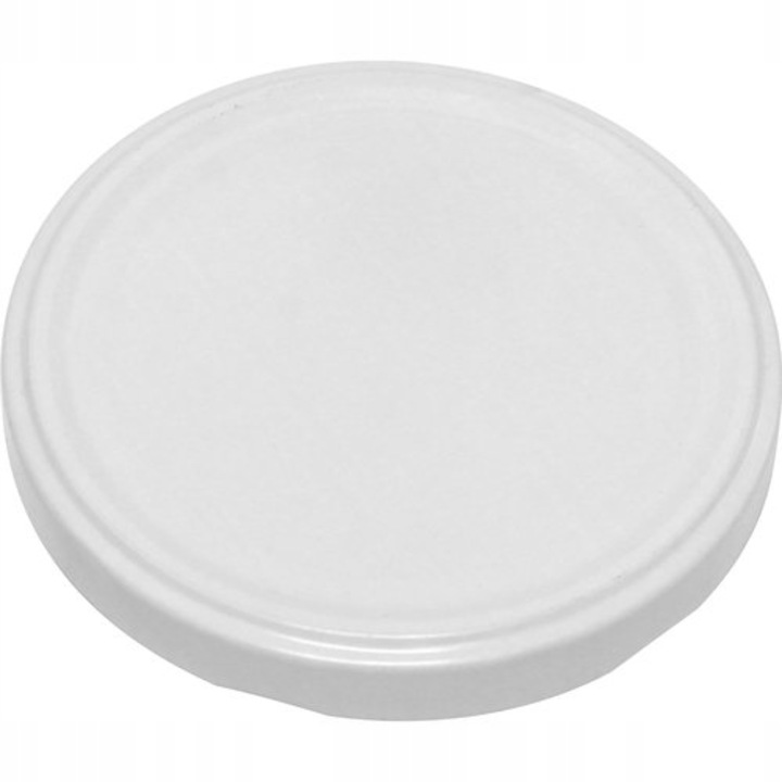 Capac borcane cu filet, Browin, FI82/6, Otel, 10 bucati, Alb