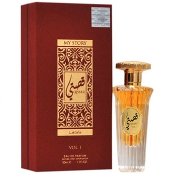 Apa de parfum Lattafa My Story Qissati Vol I, Femei, 50 ml