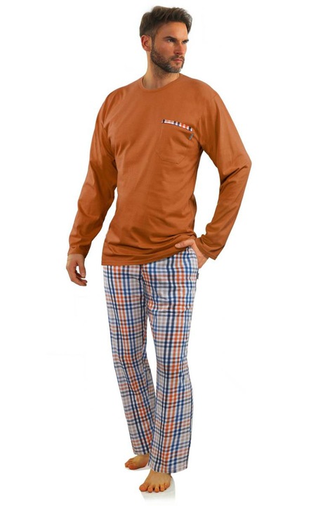 Férfi pizsama, Sesto Cotton, Multicolor