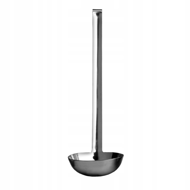 Merőkanál, Galicja, Rozsdamentes acél, 33,5 cm, Szürke