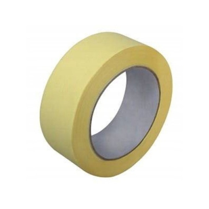 Banda de mascare, Hardy, Hartie, 25 mm x 33 m, Galben
