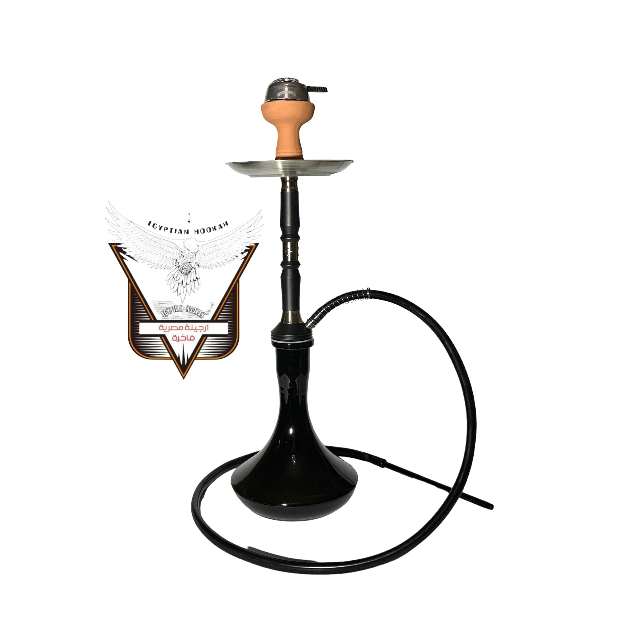 Narghilea Egyptian Hookah MDL13 cu smoke box, Black Beauty eMAG.ro