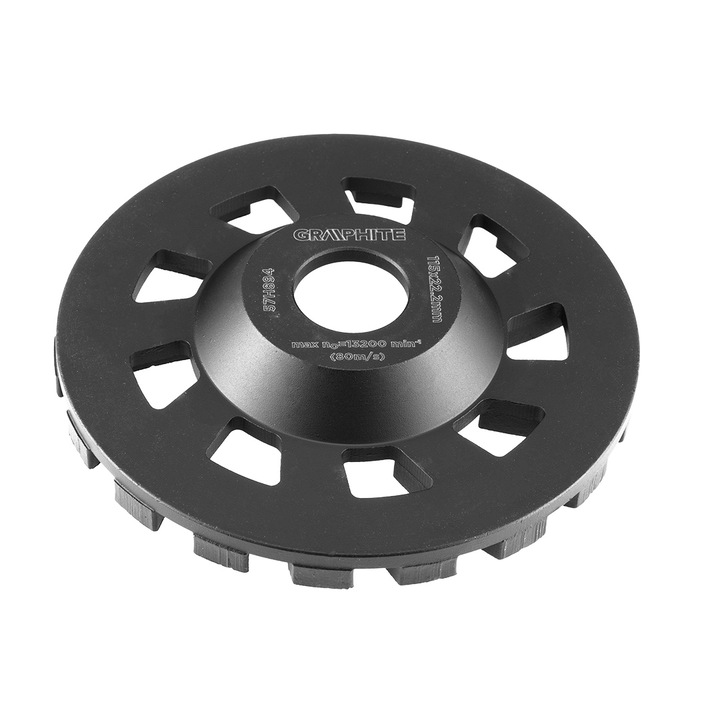 Disc diamantat 115 x 22,2 x 5 mm, segment C