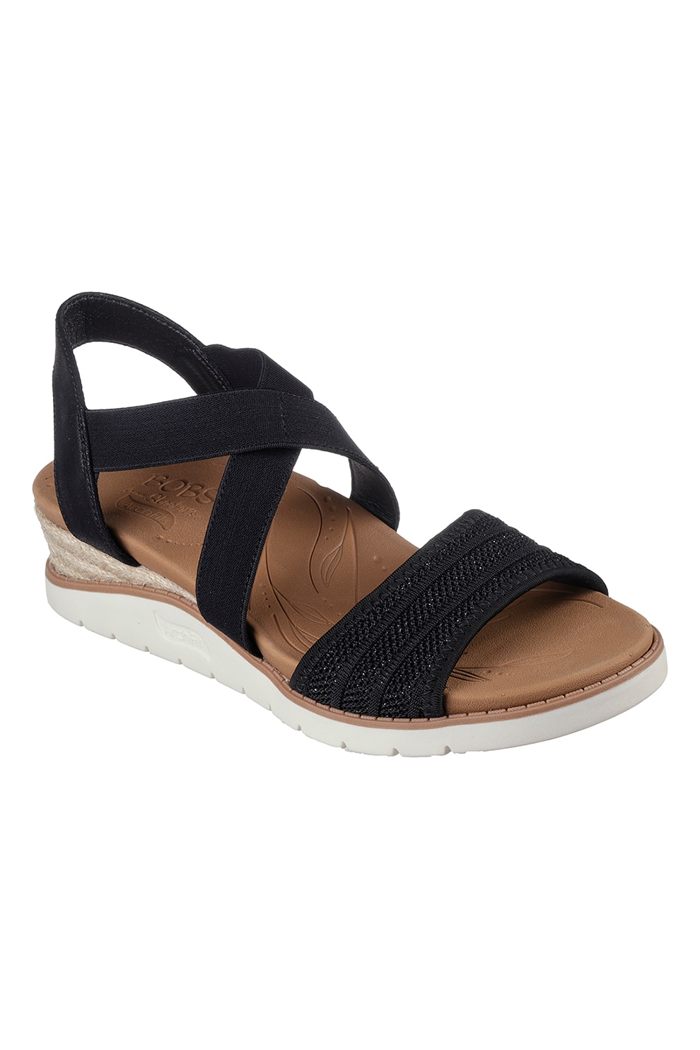 Skechers, Сандали тип еспадрили Arch Fit Beach Kiss, Черен, 37 - eMAG.bg