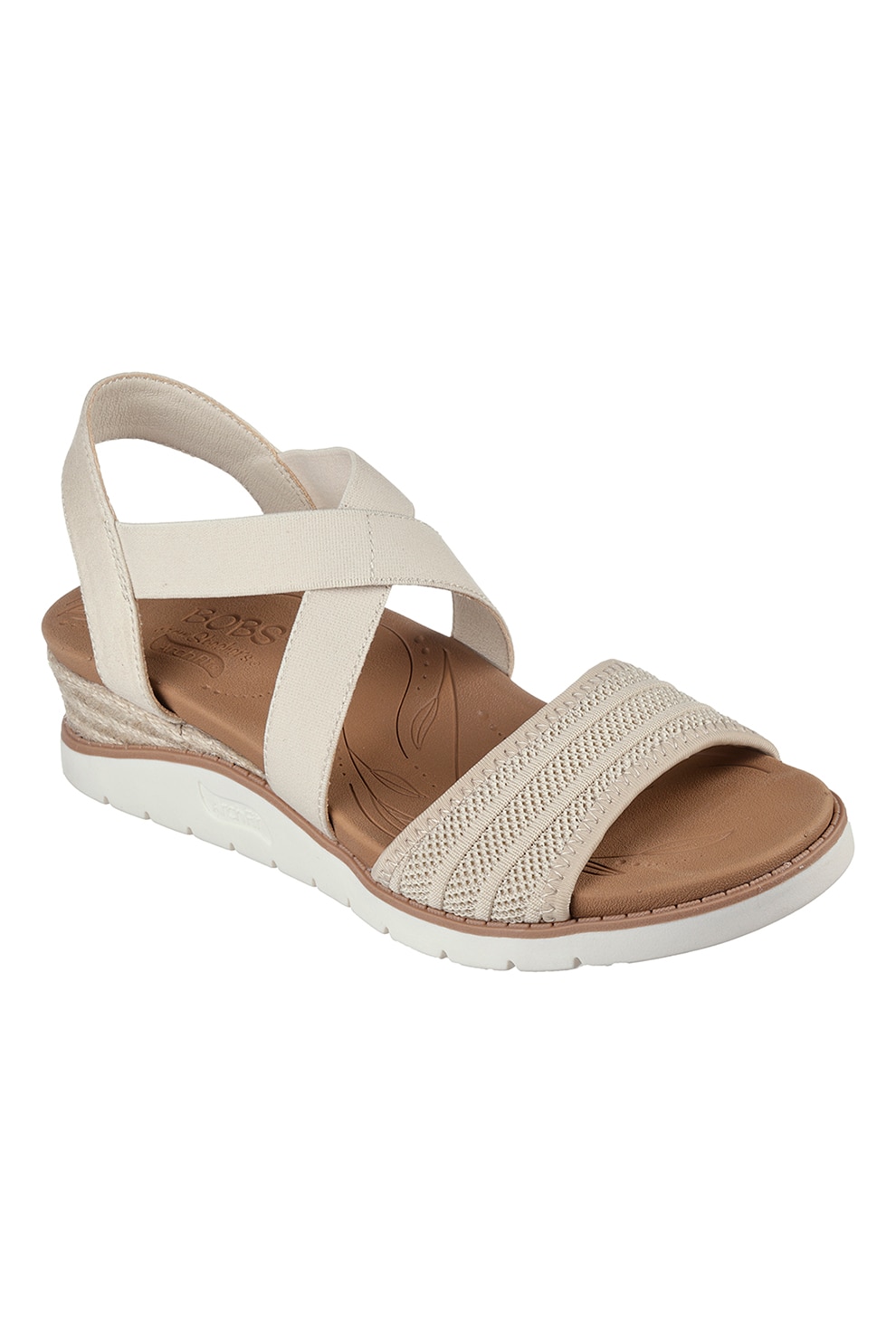Skechers, Сандали тип еспадрили Arch Fit Beach Kiss, Бежов, 40 - eMAG.bg