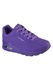 Skechers, Uno-Night műbőr sneaker, Ametisztlila, 41
