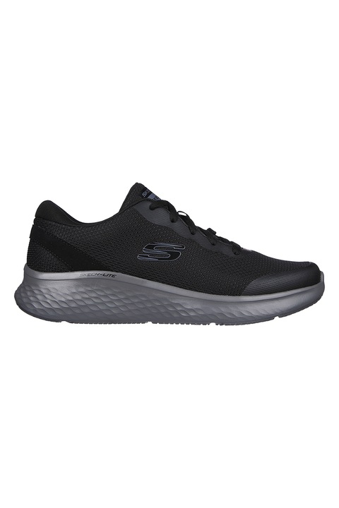 Skechers, Skech-Lite Pro - Clear Rush párnázott sneaker bevont részletekkel, Fekete/Sötétszürke
