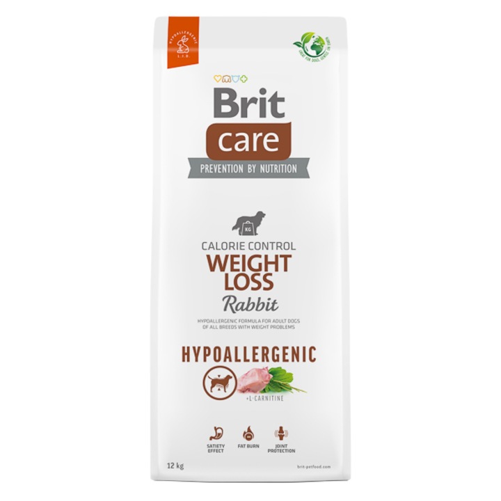 Hrana uscata pentru caini Brit Care Hypoallergenic Weight Loss, 12 kg