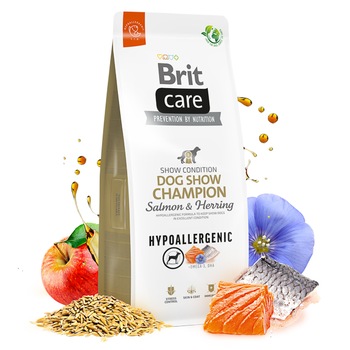 Hrana uscata pentru caini Brit Care Hypoallergenic Show Champion, 12 kg