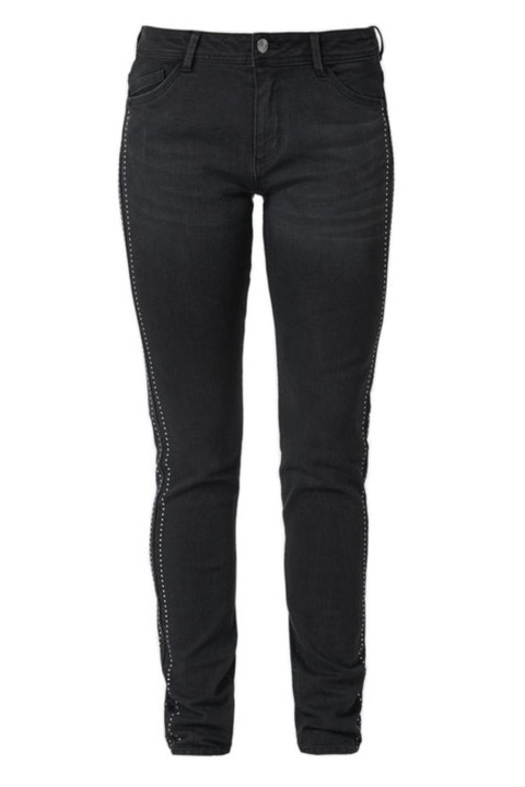 Blugi dama, s. Oliver, Bumbac, Skinny, Negru, 38 EU