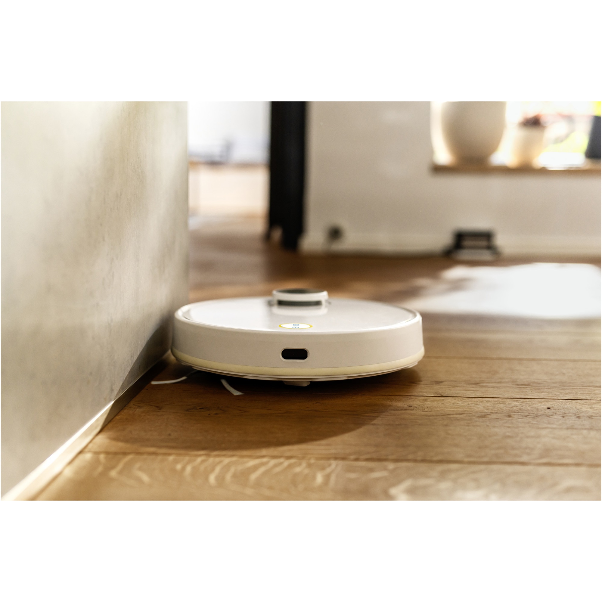 Aspirator robot cu functie de mop Karcher RCV 3, 33 W, navigatie LiDar, 3200 mAh, autonomie 120 min, 2500 Pa, senzor de cadere, recipient murdarie 500 ml, recipient apa 170 ml, 1.269-620.0, Alb