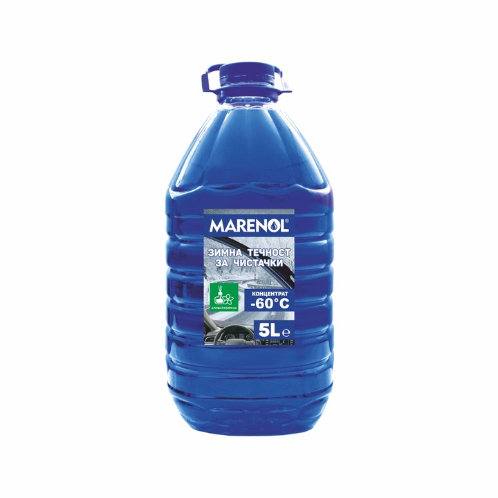 Зимна течност за чистачки Marenol, -60С, 5л