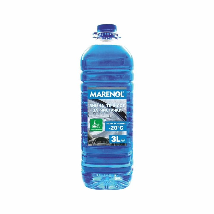 Зимна течност за чистачки Marenol, -20С, 3л