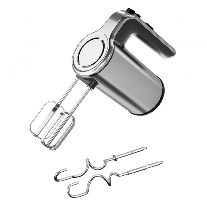 Миксер Oliver Voltz OV51110J, 500W, 5 скорости, Турбо, Аксесоари, Инокс