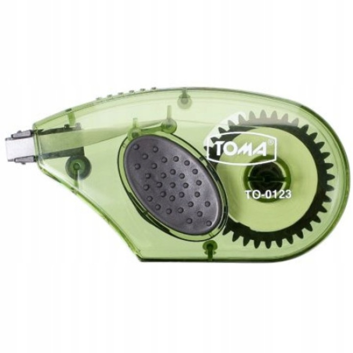 Коригираща лента, Toma, 8 mx 5 mm, Бяло/зелено