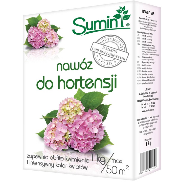 Ingrasamant pentru Hortensie, Sumin, 1kg