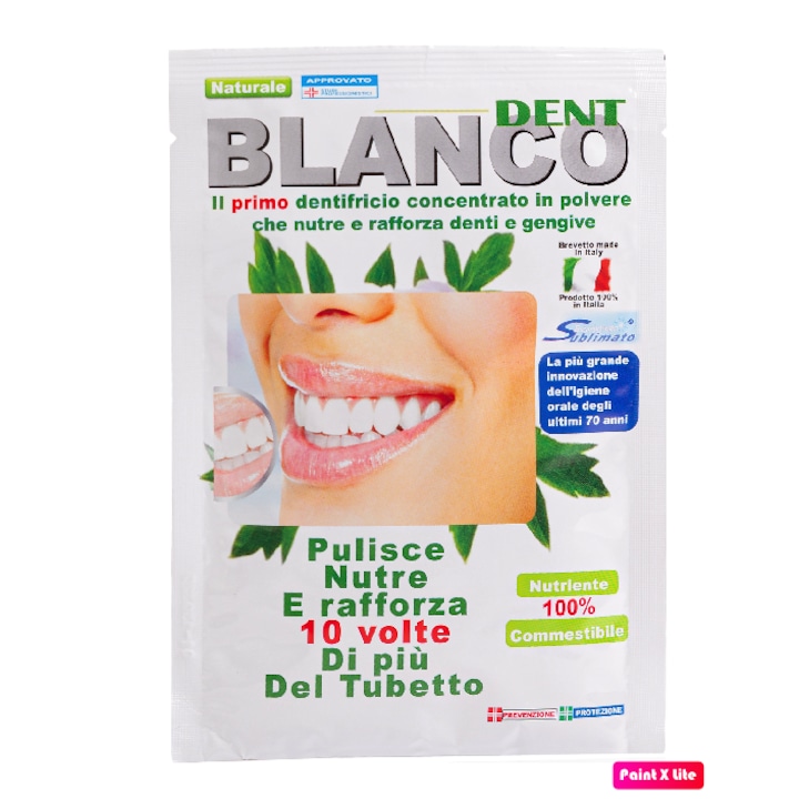 Суха паста за зъби BlancoDent, Мента, 50гр