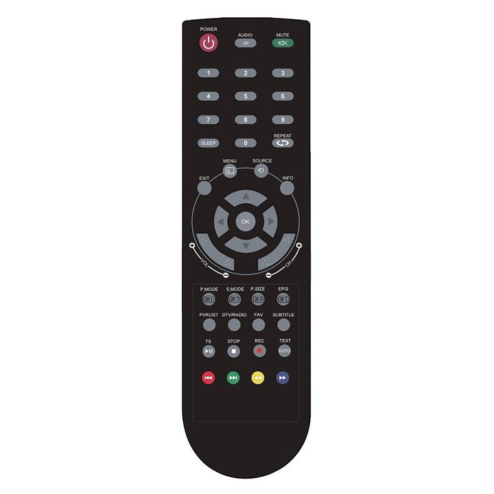 32DM1000 távirányító STARLIGHT LED TV-hez, utángyártott, PIL6363A