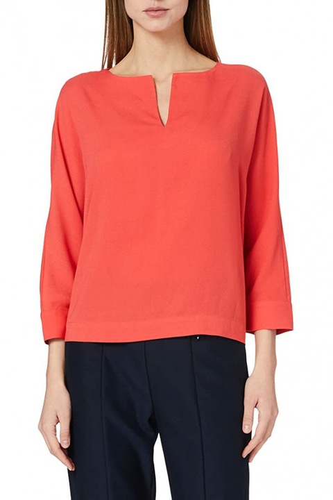 Bluza dama, S. Olvier, Poliester, Rosu, 34 EU