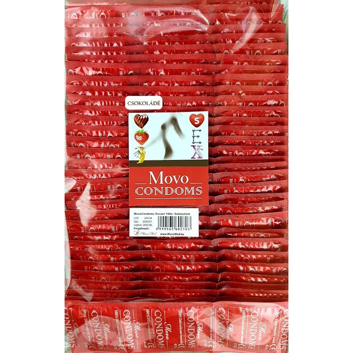 Movo Condoms óvszer 100x - Csoki