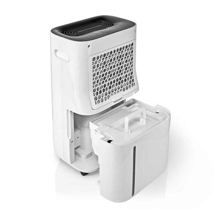 Dezumidificator Nedis, Midea, Plastic, Wi-Fi, 17 dBm, 20-30 litri/zi, Alb
