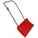 Lopata pentru zapada, Kotarbau, Plastic/Metal, Negru/Rosu