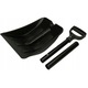 Lopata pentru zapada, Kotarbau, Plastic/Aluminiu, Negru