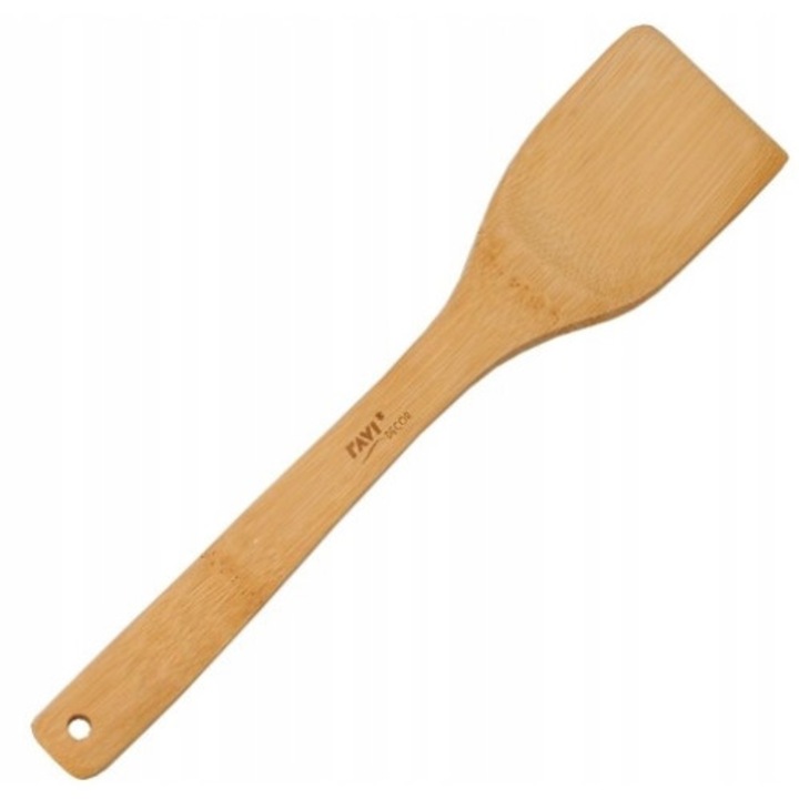 Konyhai spatula, Ravi, Bambusz, 30 x 6 cm, Bézs
