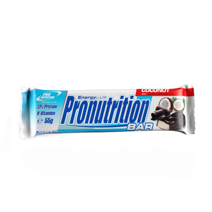Baton proteic Pronutrition Bar cocos, 55g
