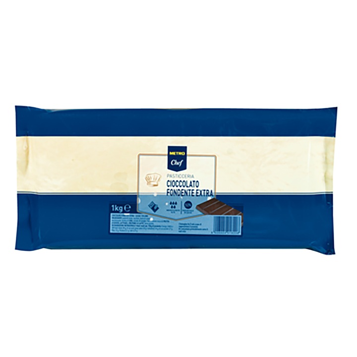 Ciocolata fondanta extra 50% cacao, Metro Chef, 1 kg