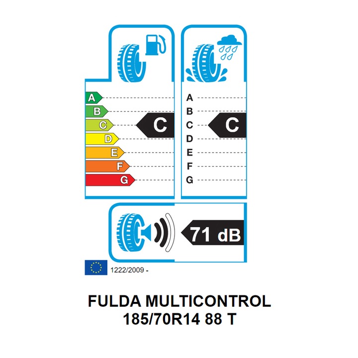 Anvelopa All Season 185/70 R14 Fulda Multicontrol 88 T