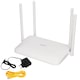 Router Fiberhome SR1041K Mesh, VPN, VLAN, WiFI6, AX1500, Dual Band, 4x RJ45 1000Mb/s, 1x USB