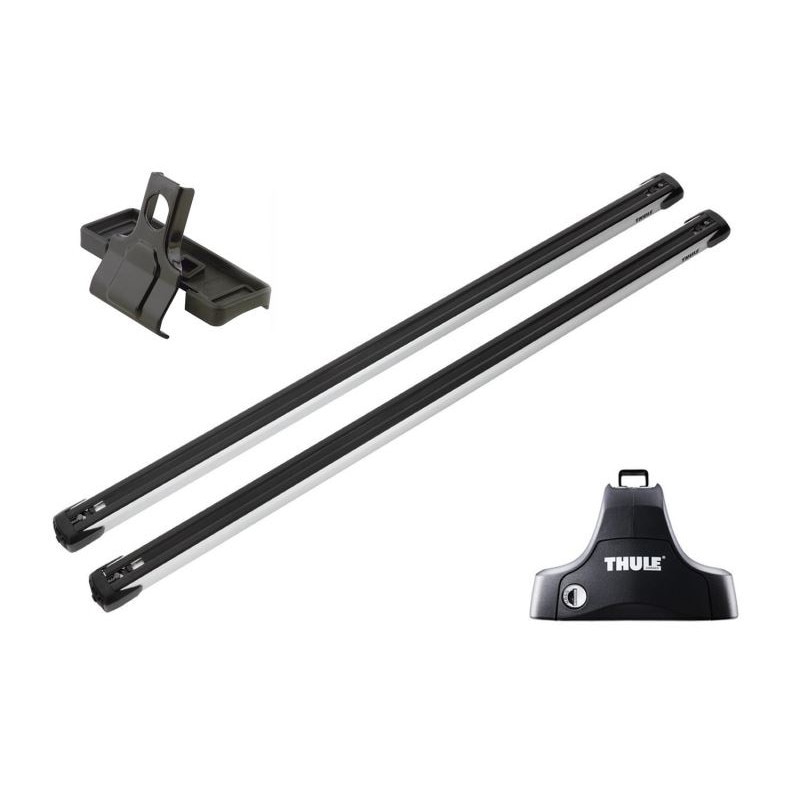 Bare transversale Thule Slidebar pentru PEUGEOT 106, 5 usi Hatchback, model 1992-2004, Sistem cu prindere pe plafon normal