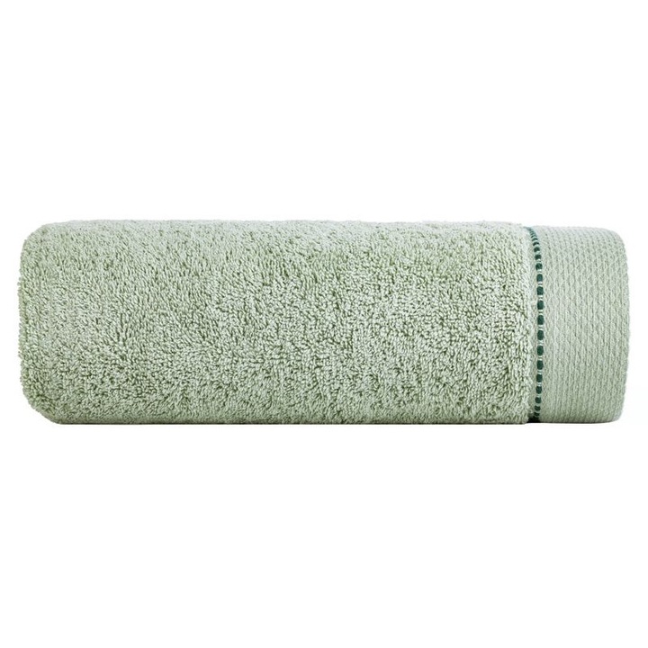 Prosop de baie, Eurofirany, Bumbac, 500 g/m2, 50x90 cm, Verde