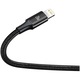 Кабел Type-C към MicroUSB+Lightning+Type-C Baseus 3 in 1 PD 20W, 1.5 м, Black