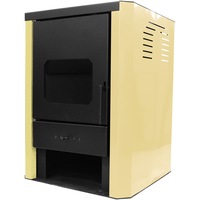 Termosemineu pe lemne, brichete si carbune Fornello Rimini Ivory 18 kW