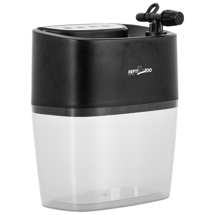 Разпръсквач за аквариум, Repti-Zoo, 230V, 800 ml, Черен/Прозрачен